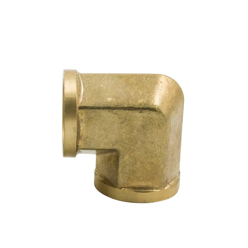 Legines Brass Pipe Fitting - Forged 90 Degree Elbow (Female), 1/8" x 1/8", 1/4" x 1/4", 3/8" x 3/8", 1/2" x 1/2", 3/4" x 3/4" (Pack of 2) (1/2) - Image 2